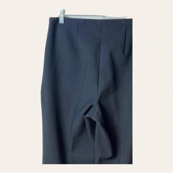 0401W. Talbots EASY TRAVEL WIDE LEG PANTS BLACK IN COLOR SIZE 6 BUSINESS CASUAL - Picture 9 of 10